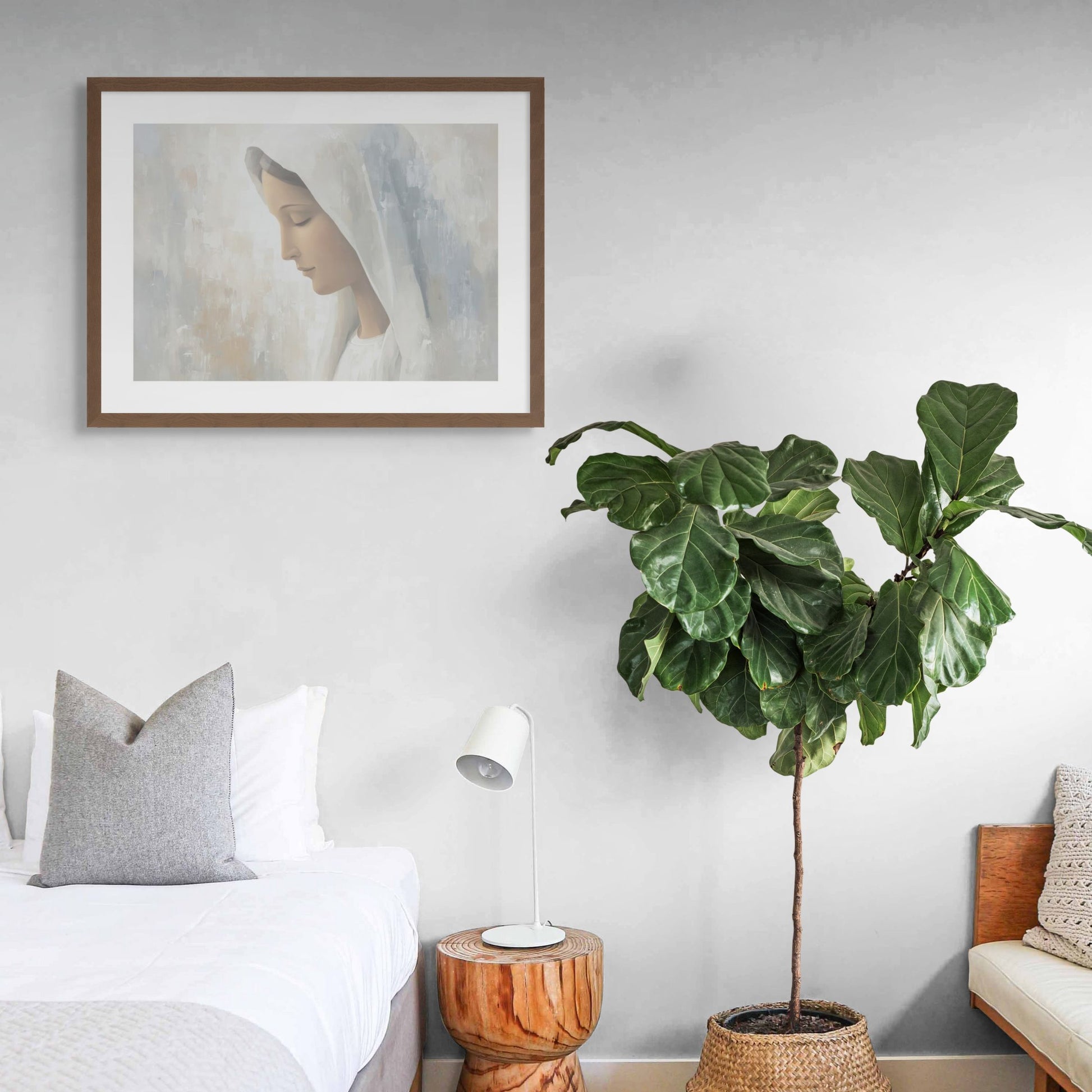 "Mother of Prayer" Christian Wall Art Print| The Saintly