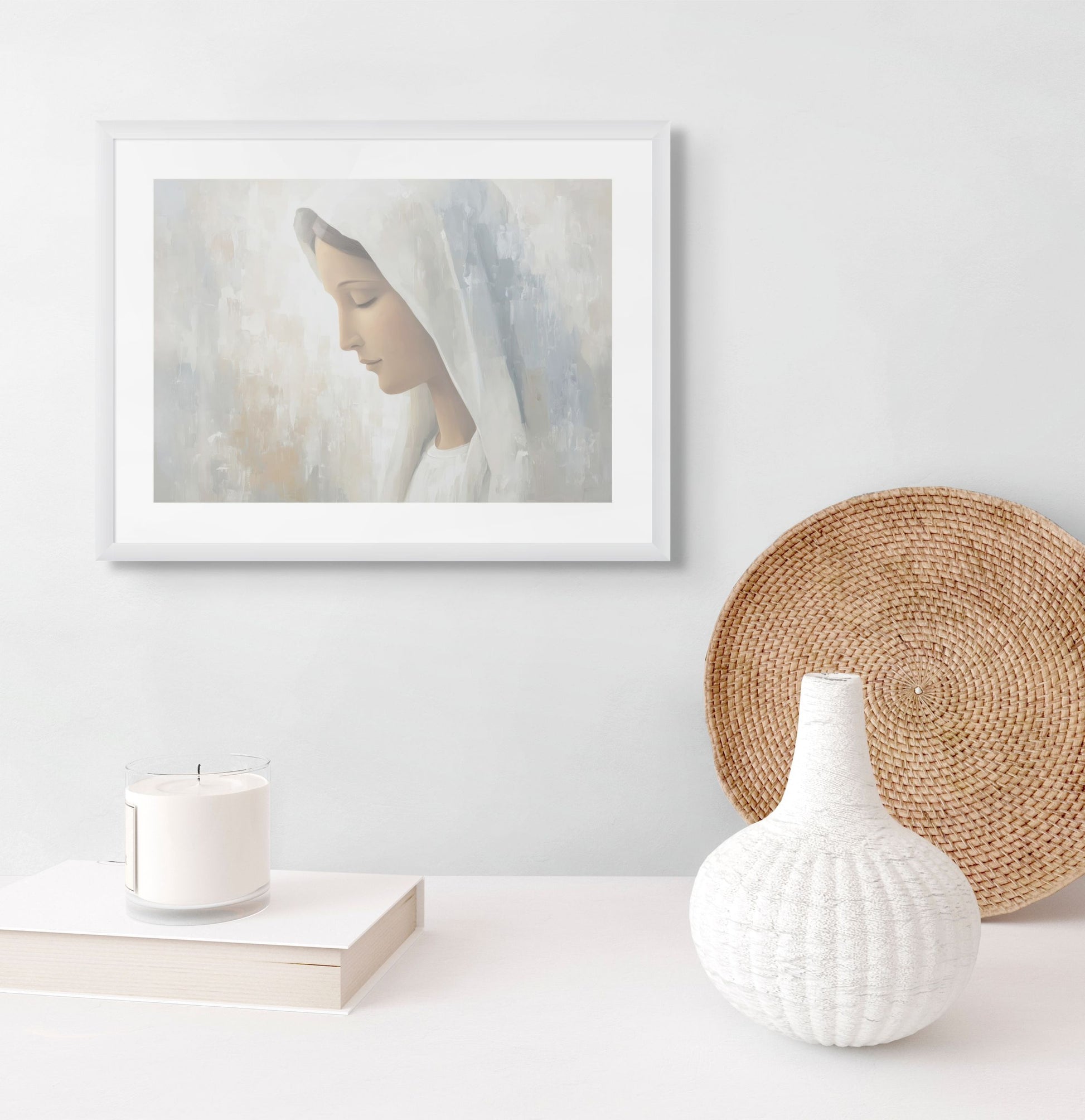 "Mother of Prayer" Christian Wall Art Print| The Saintly