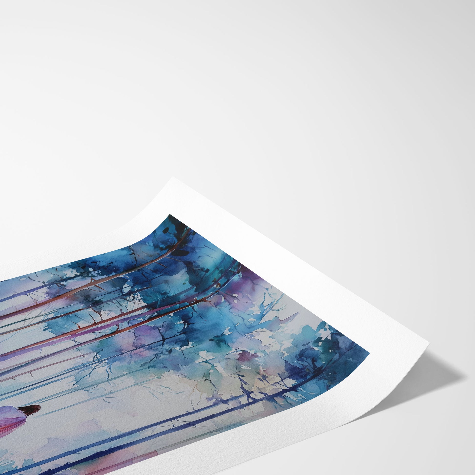 "The Path of Peace" Christian Wall Art Print| The Saintly