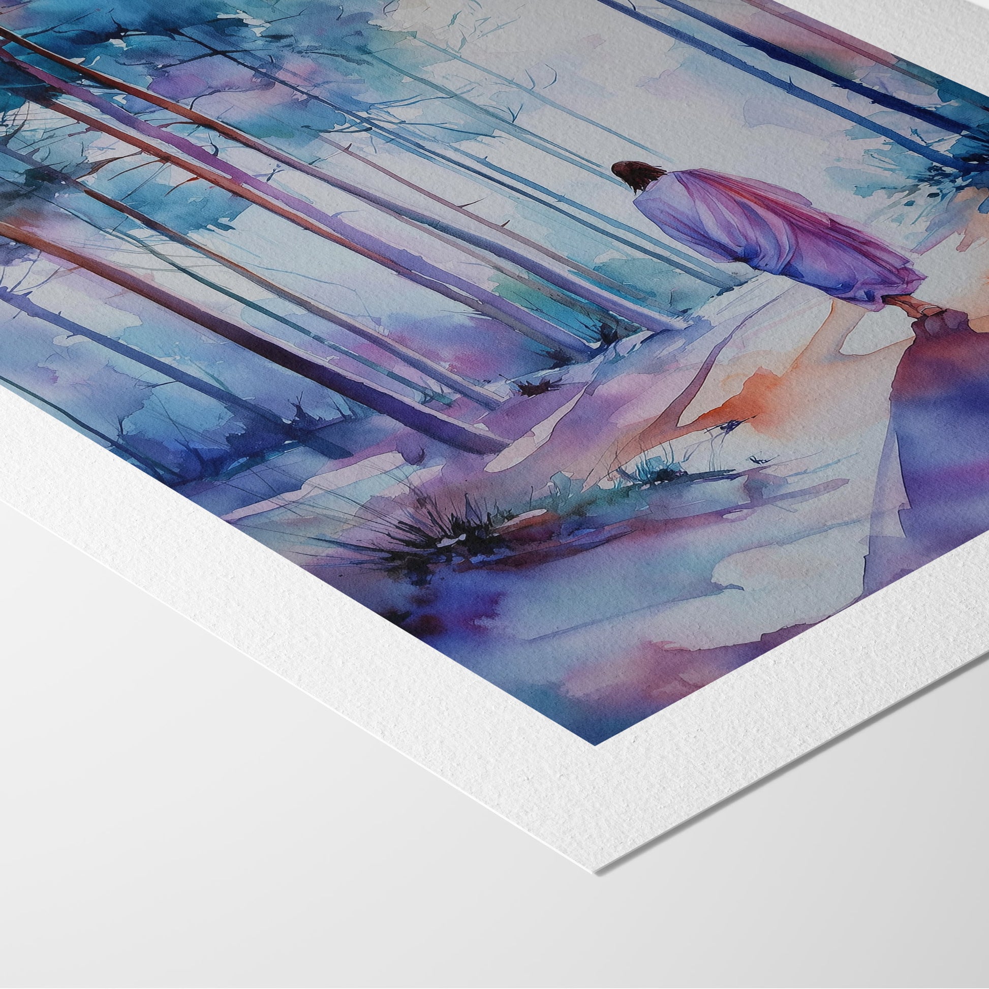 "The Path of Peace" Christian Wall Art Print| The Saintly