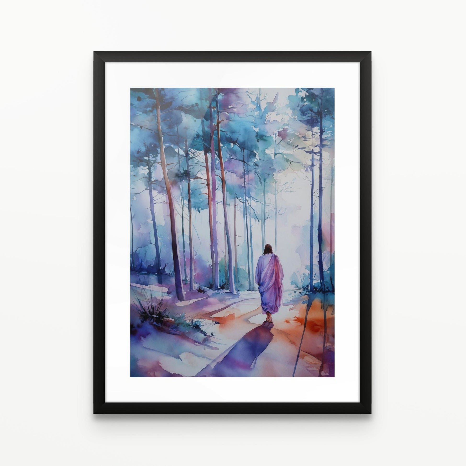 "The Path of Peace" Christian Wall Art Print| The Saintly