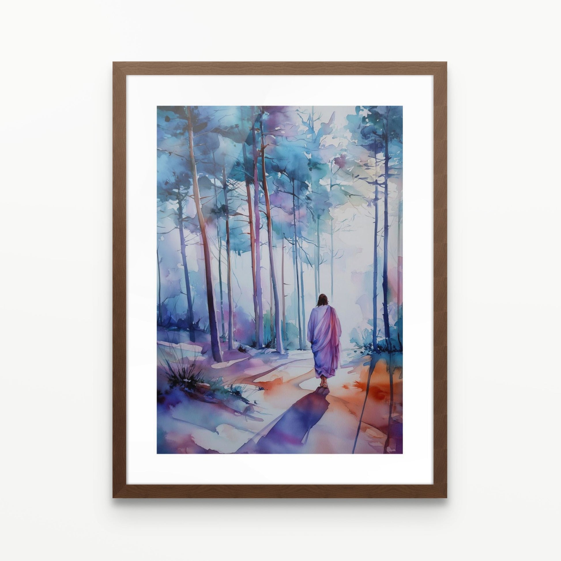 "The Path of Peace" Christian Wall Art Print| The Saintly