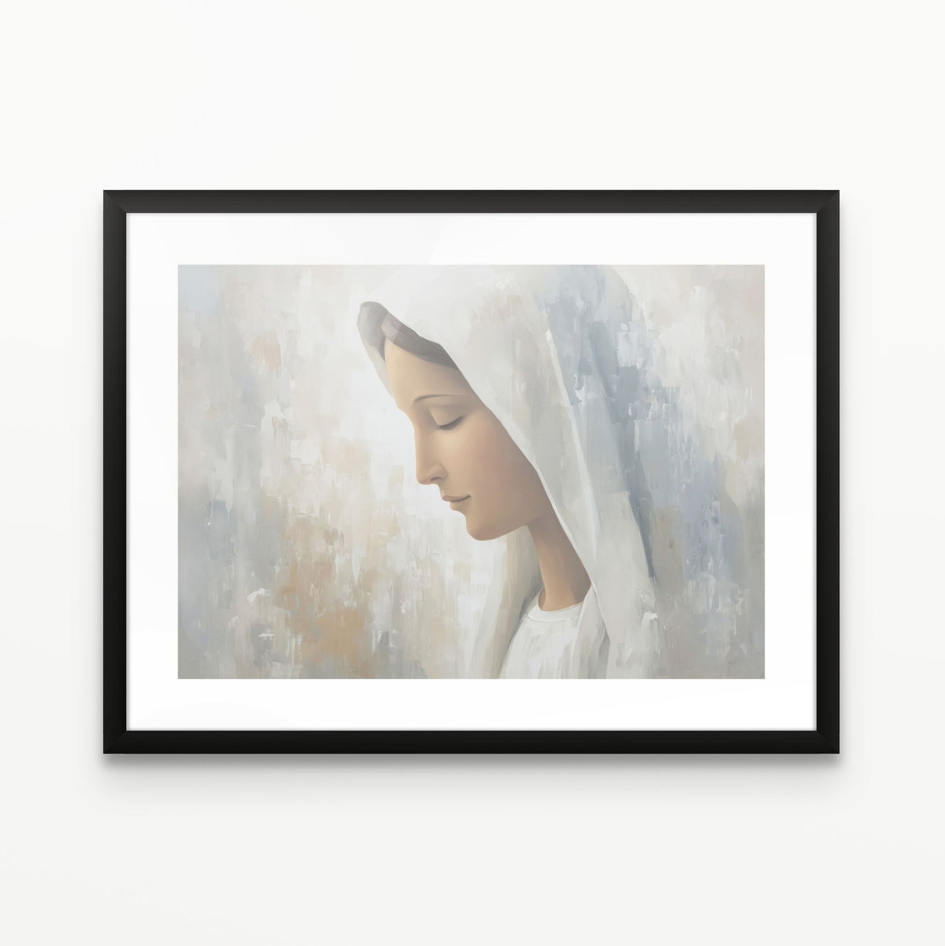"Mother of Prayer" Christian Wall Art Print| The Saintly