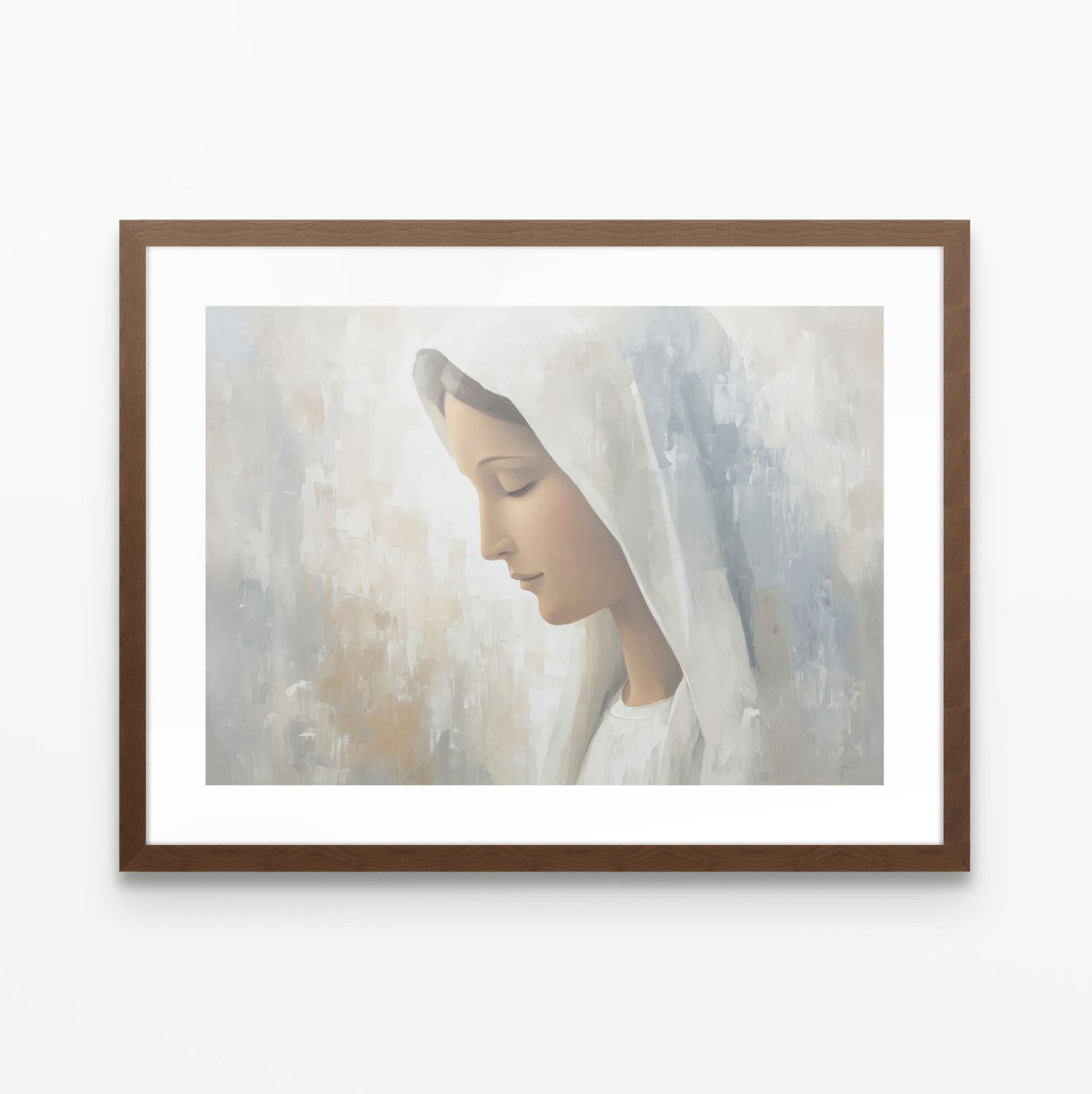"Mother of Prayer" Christian Wall Art Print| The Saintly