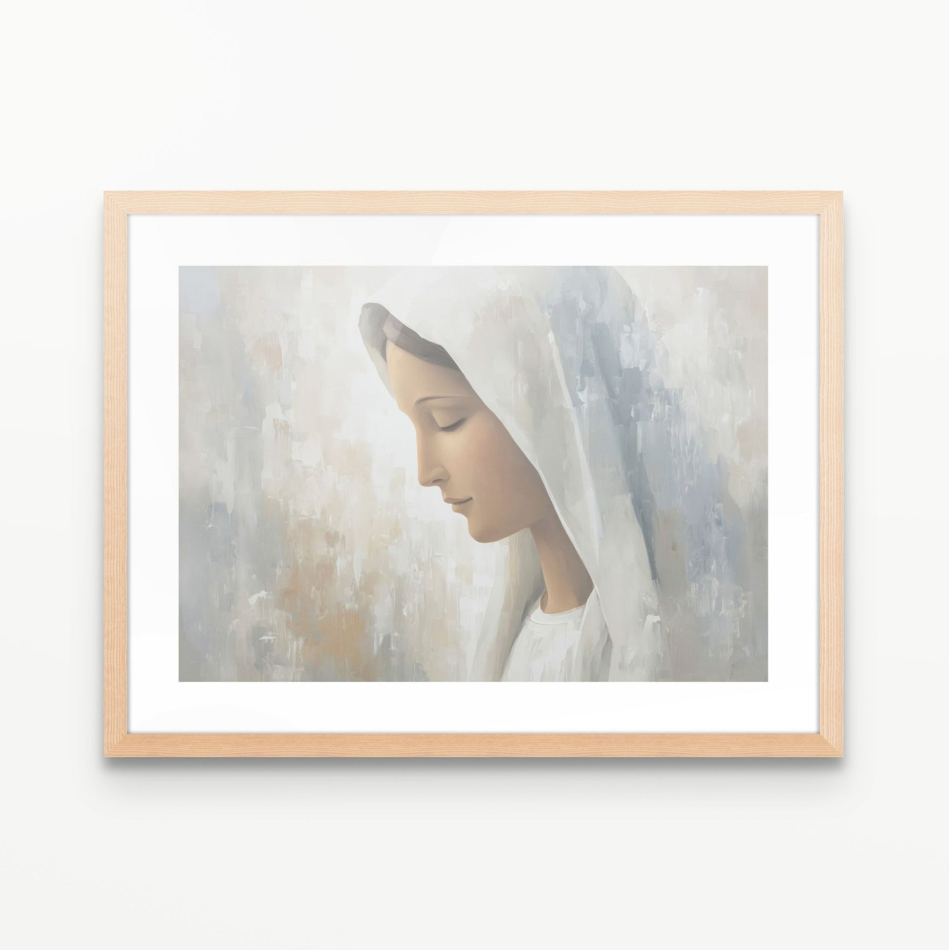 "Mother of Prayer" Christian Wall Art Print| The Saintly