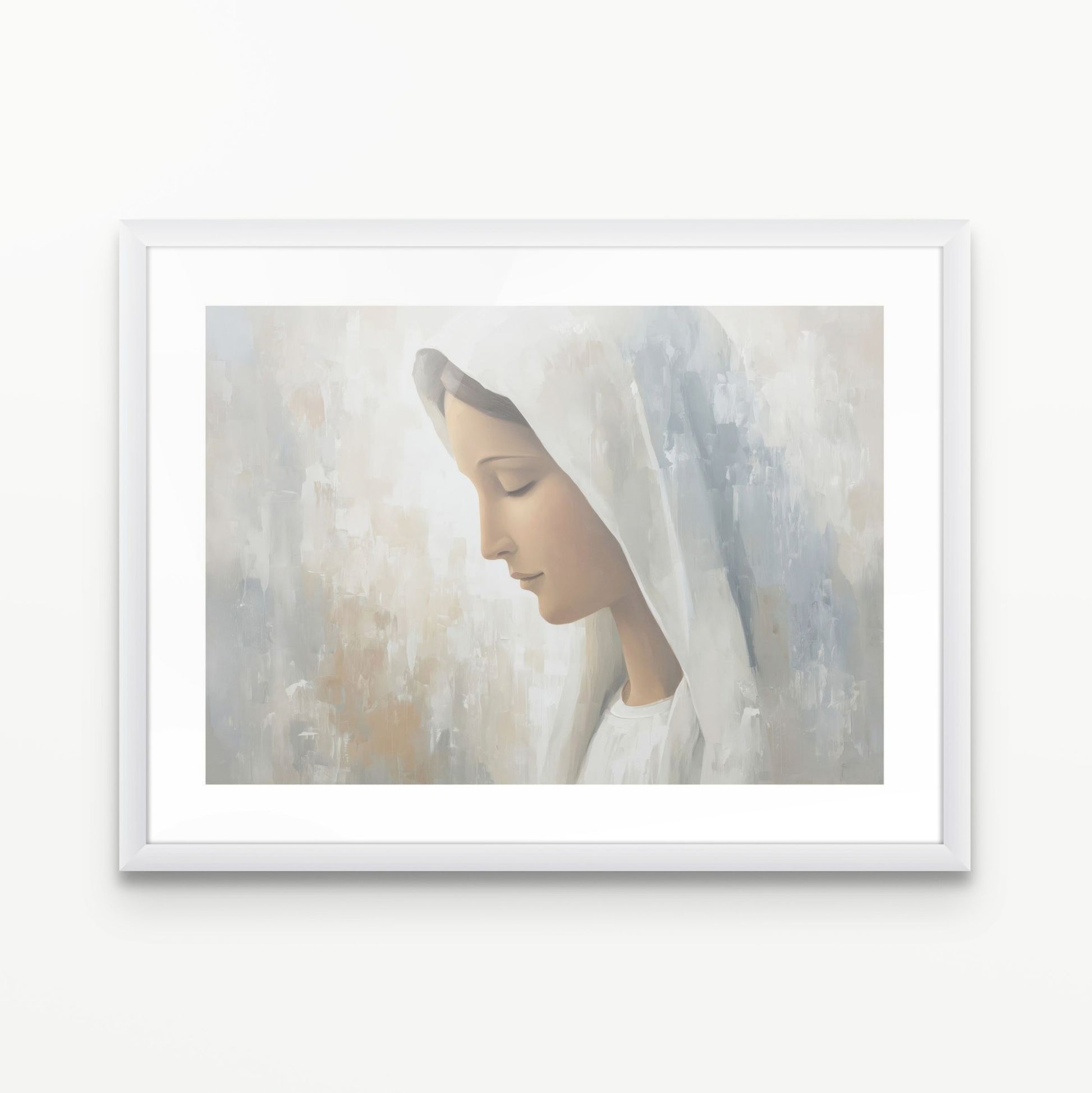 "Mother of Prayer" Christian Wall Art Print| The Saintly