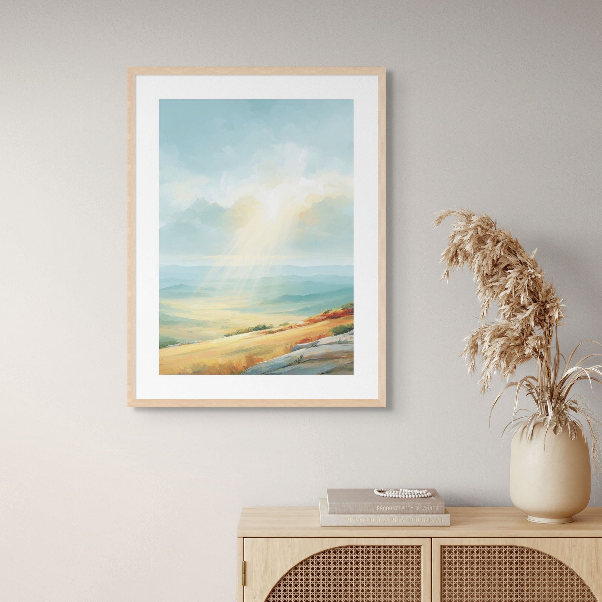 "The Radiance of Grace" Christian Wall Art Print| The Saintly