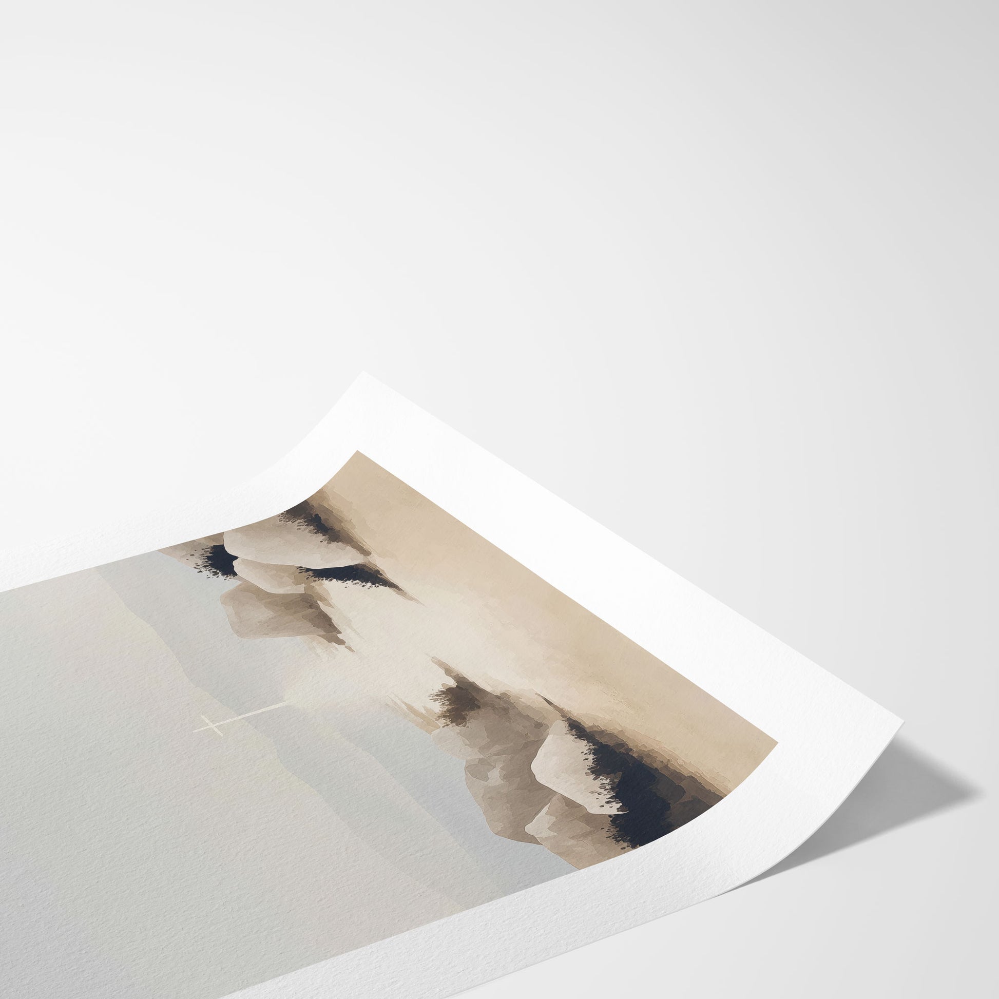 "The Way of Light" Christian Wall Art Print| The Saintly