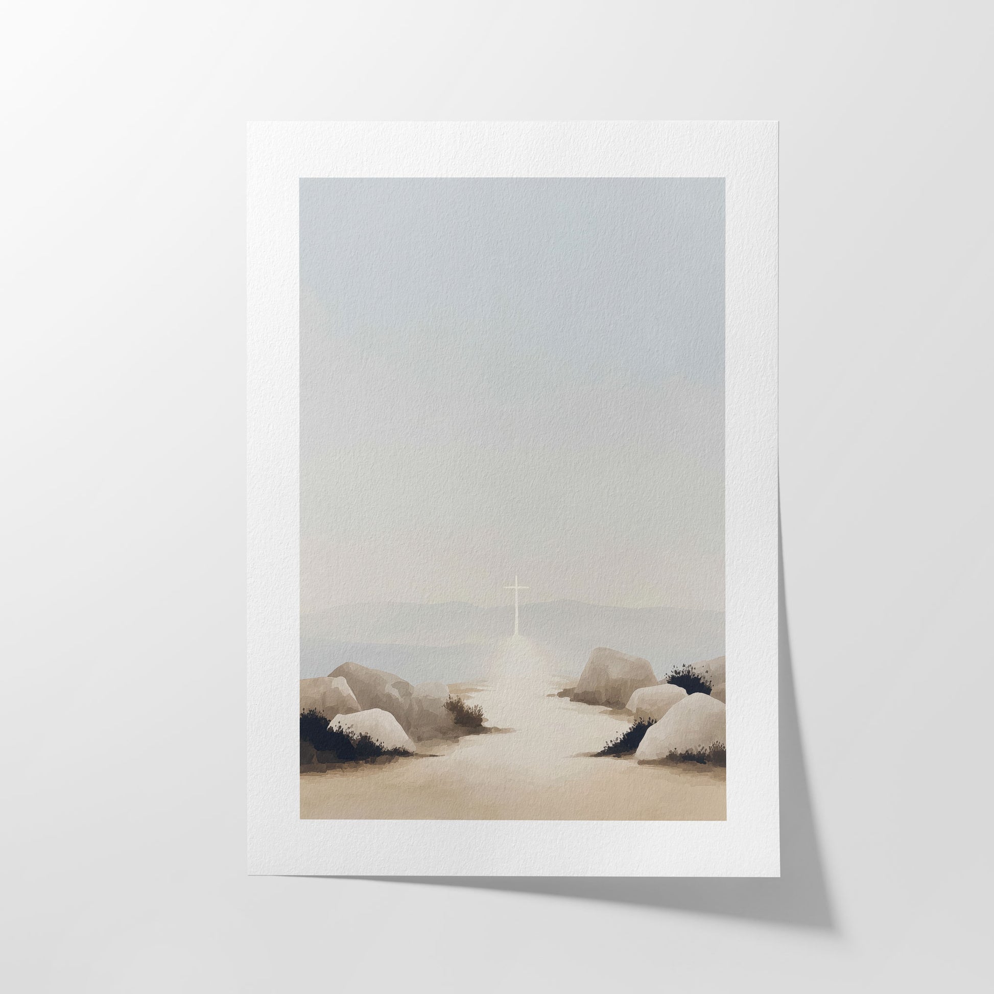 "The Way of Light" Christian Wall Art Print| The Saintly