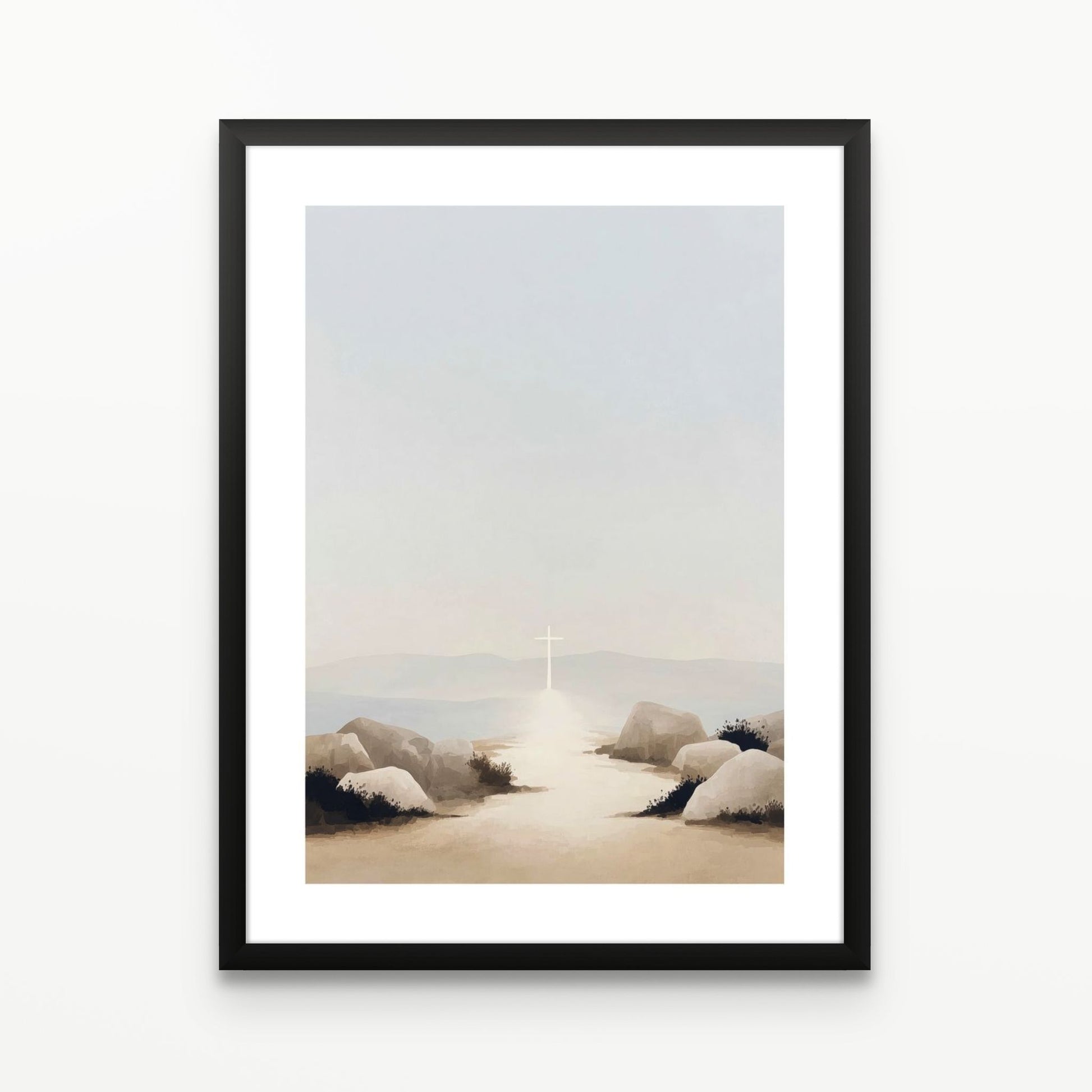 "The Way of Light" Christian Wall Art Print| The Saintly
