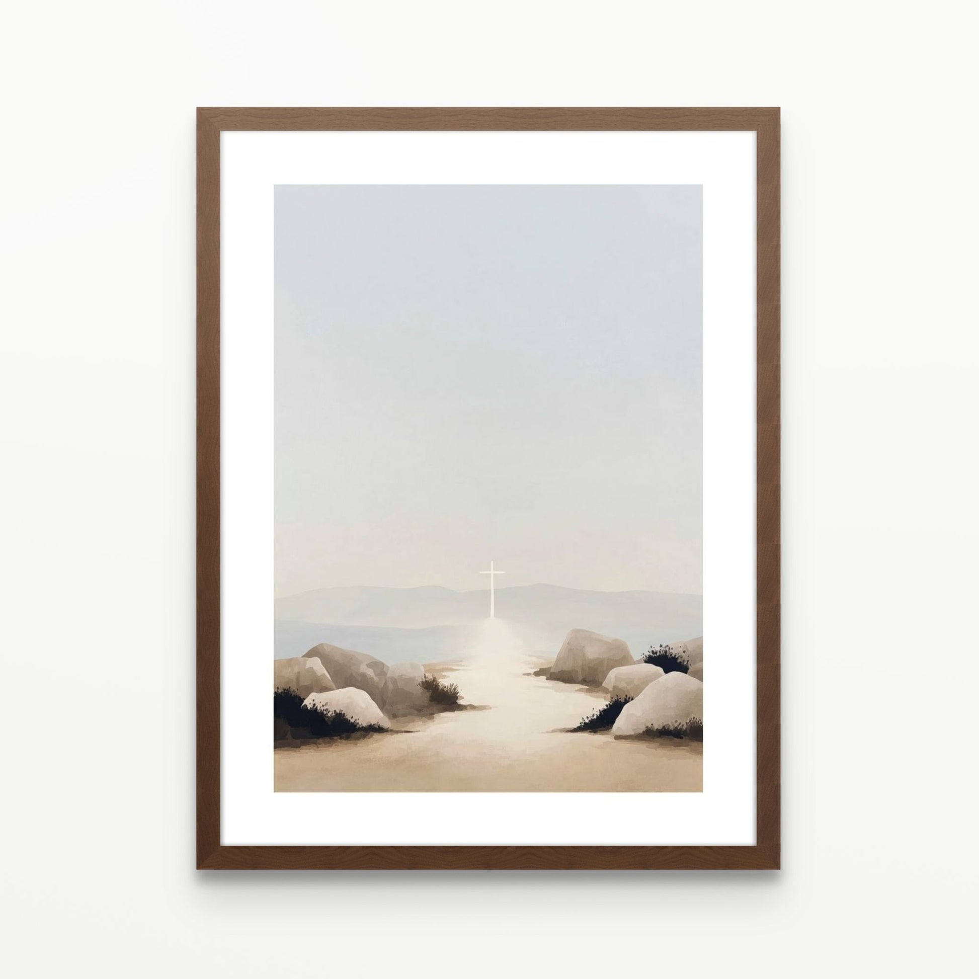 "The Way of Light" Christian Wall Art Print| The Saintly
