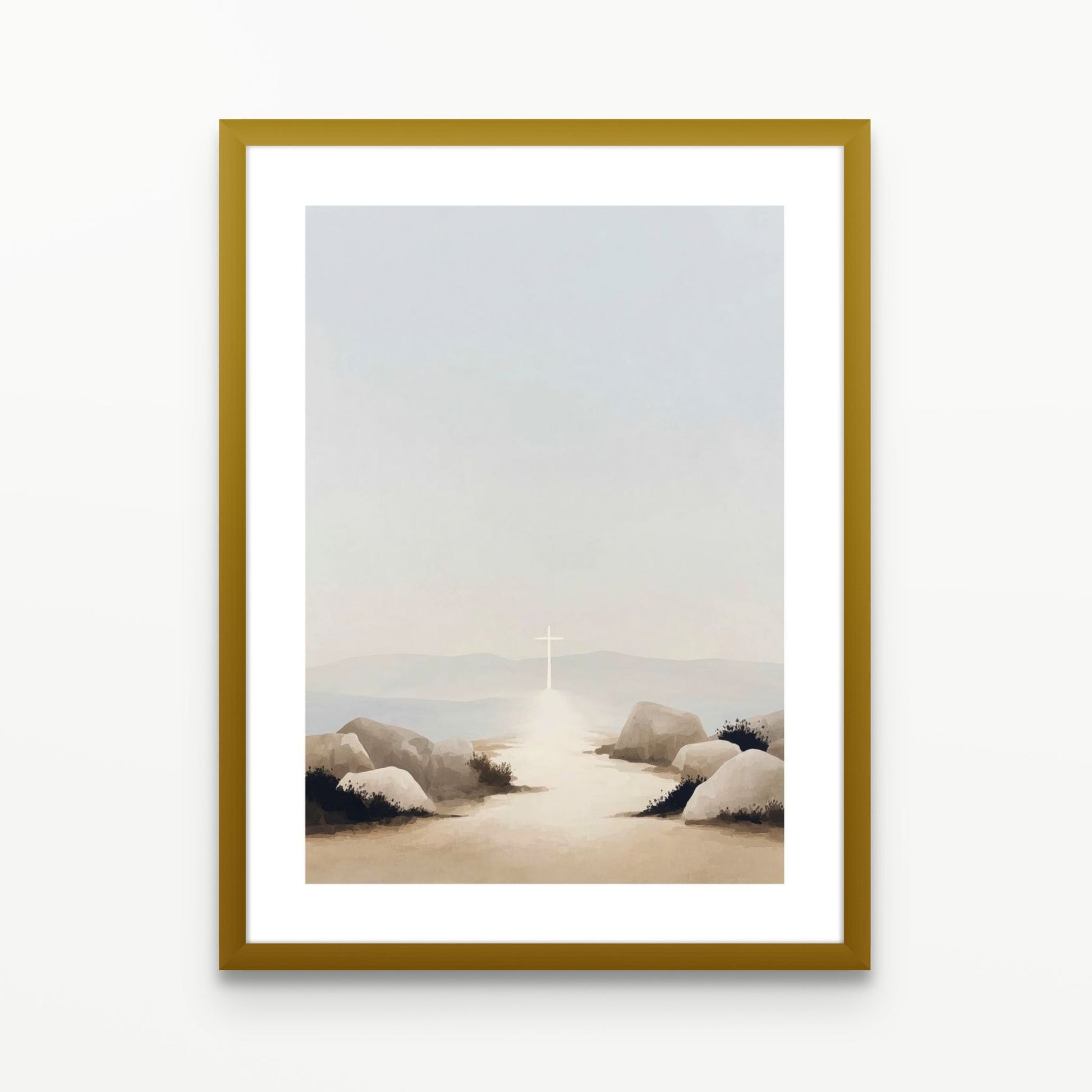 "The Way of Light" Christian Wall Art Print| The Saintly