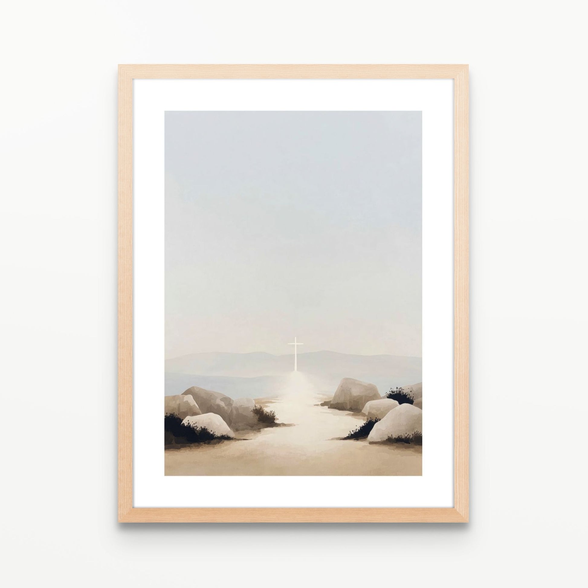 "The Way of Light" Christian Wall Art Print| The Saintly