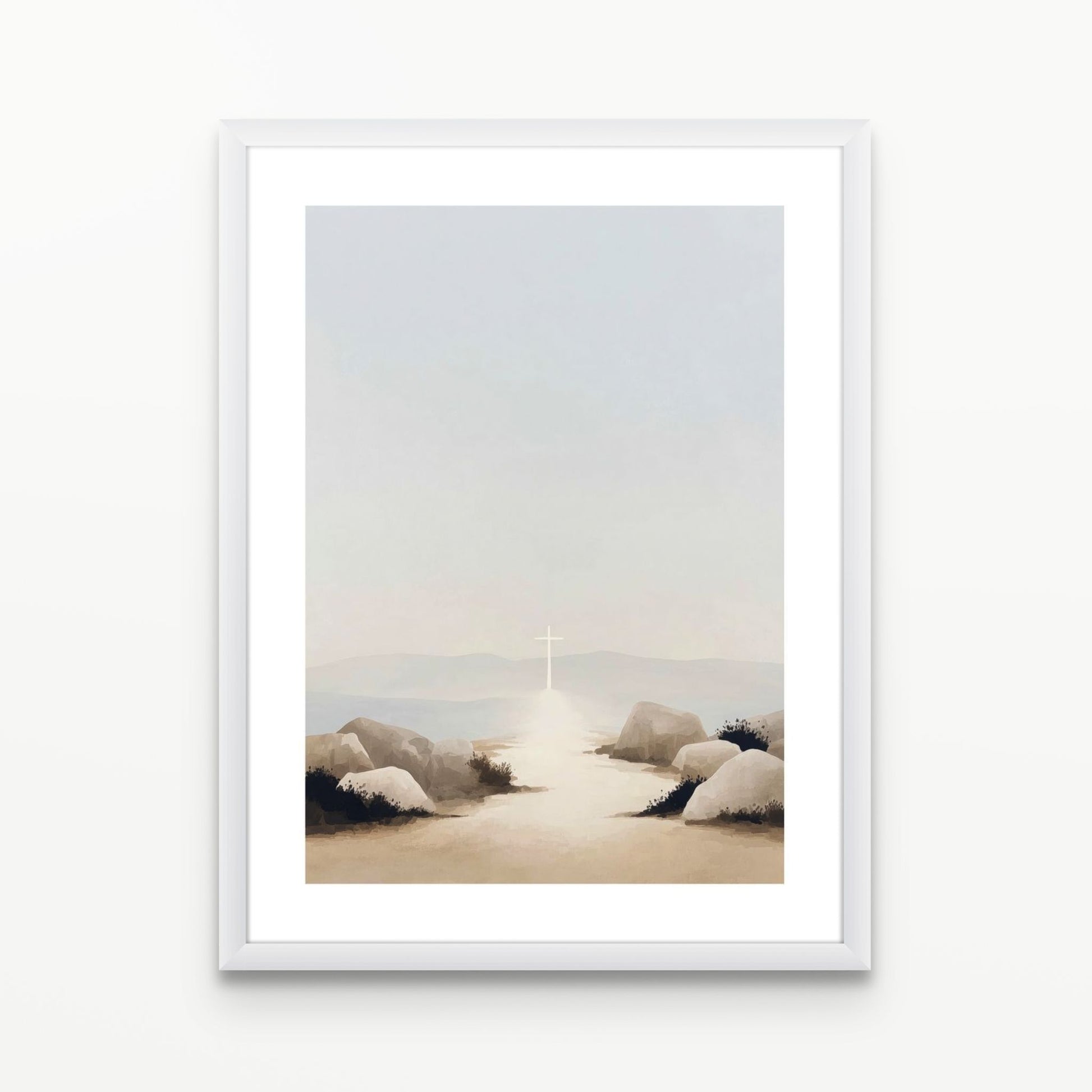 "The Way of Light" Christian Wall Art Print| The Saintly