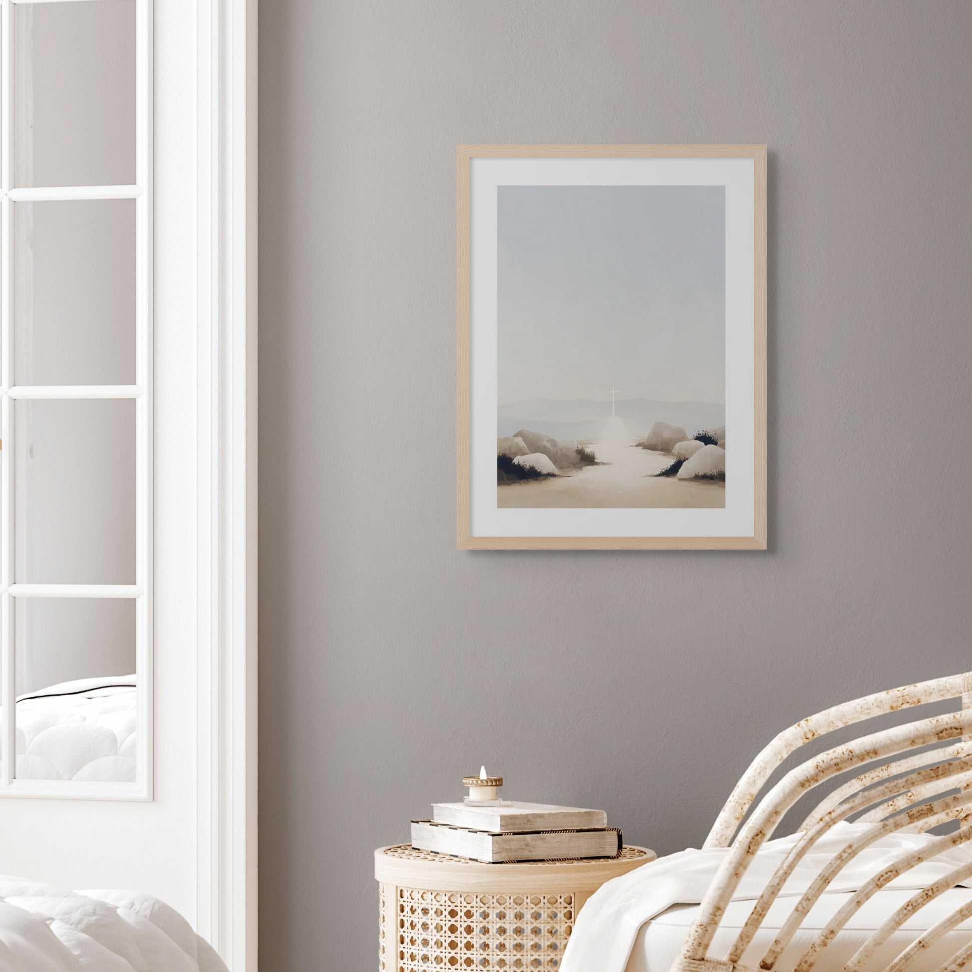 "The Way of Light" Christian Wall Art Print| The Saintly