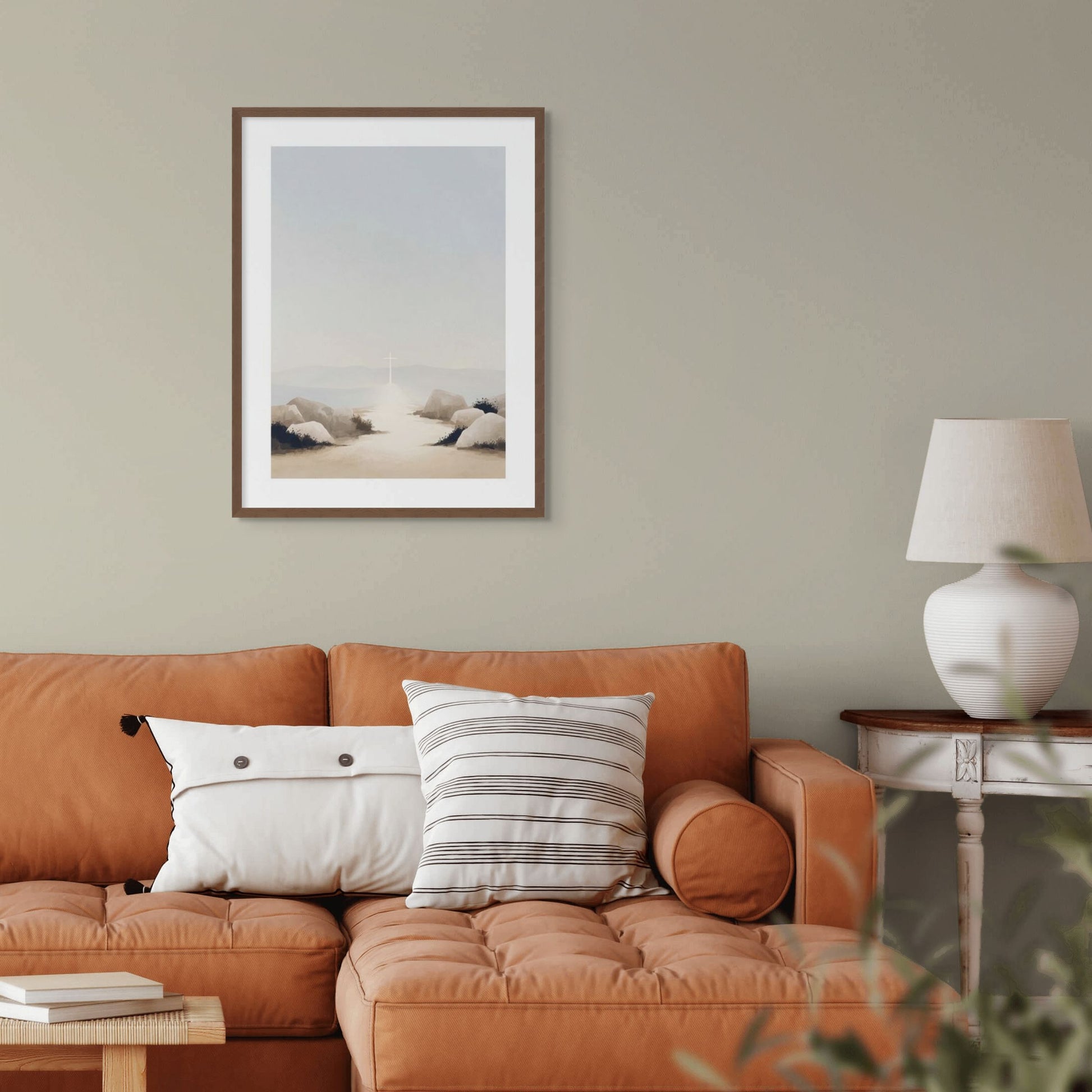 "The Way of Light" Christian Wall Art Print| The Saintly