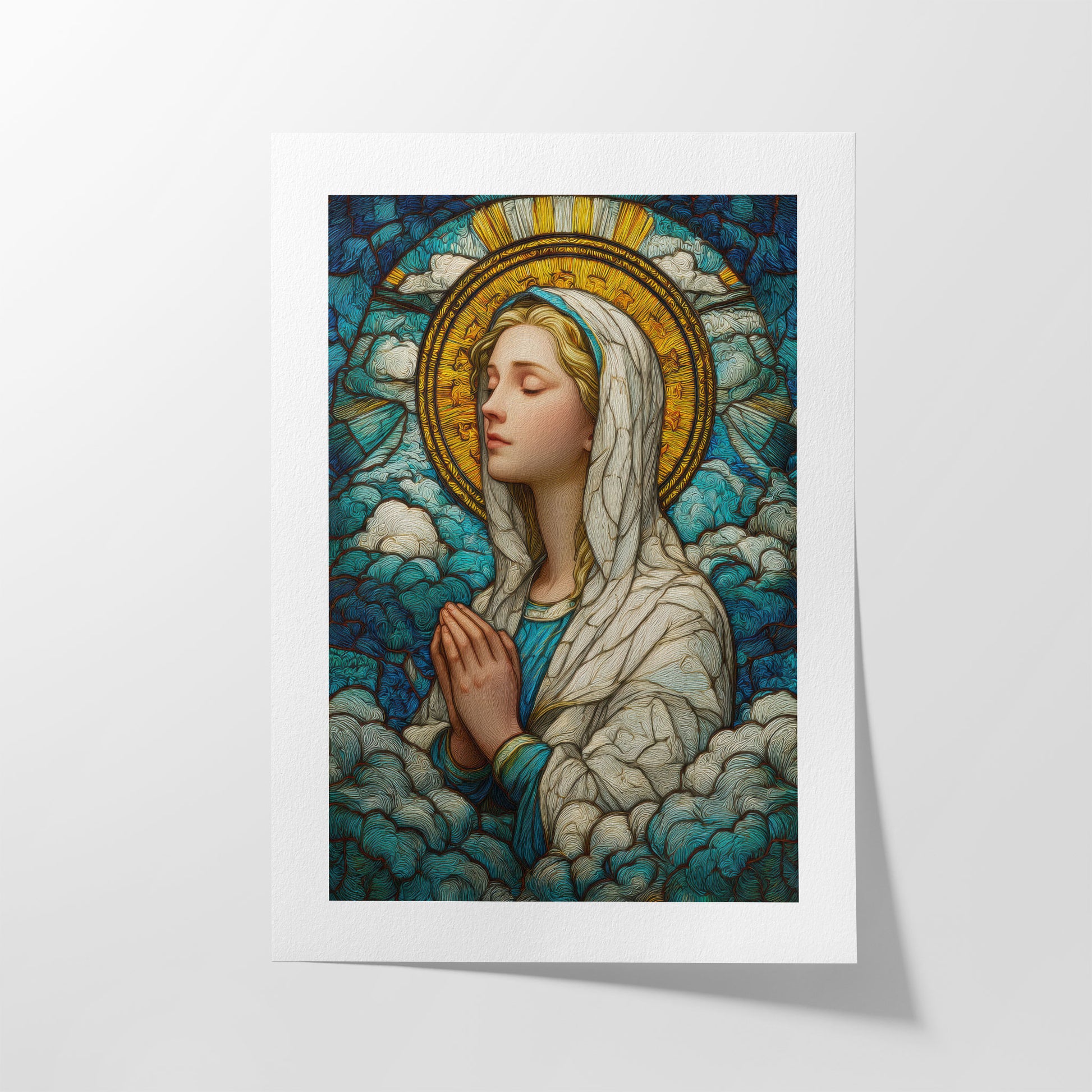 "Queen of Heaven" Christian Wall Art Print| The Saintly