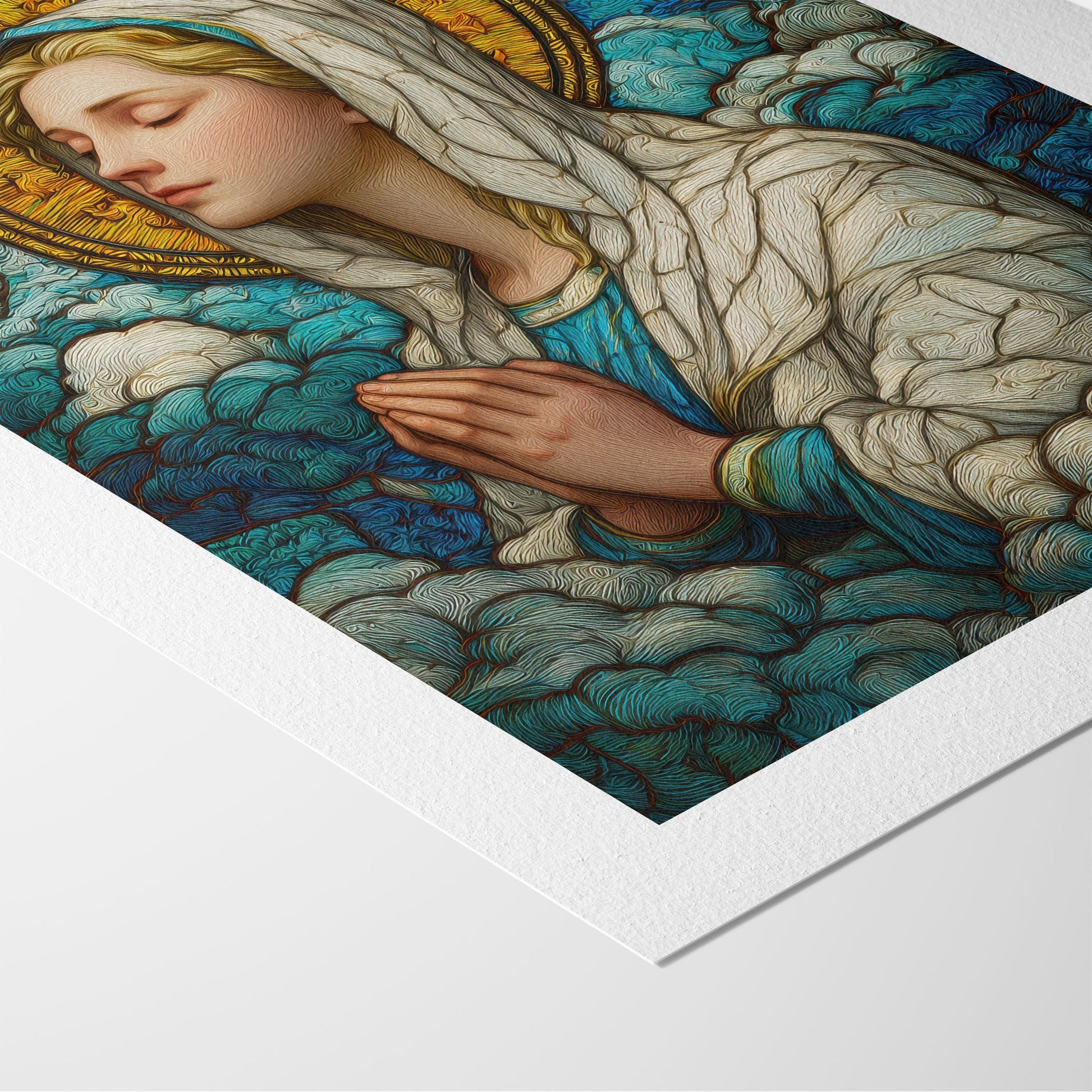 "Queen of Heaven" Christian Wall Art Print| The Saintly