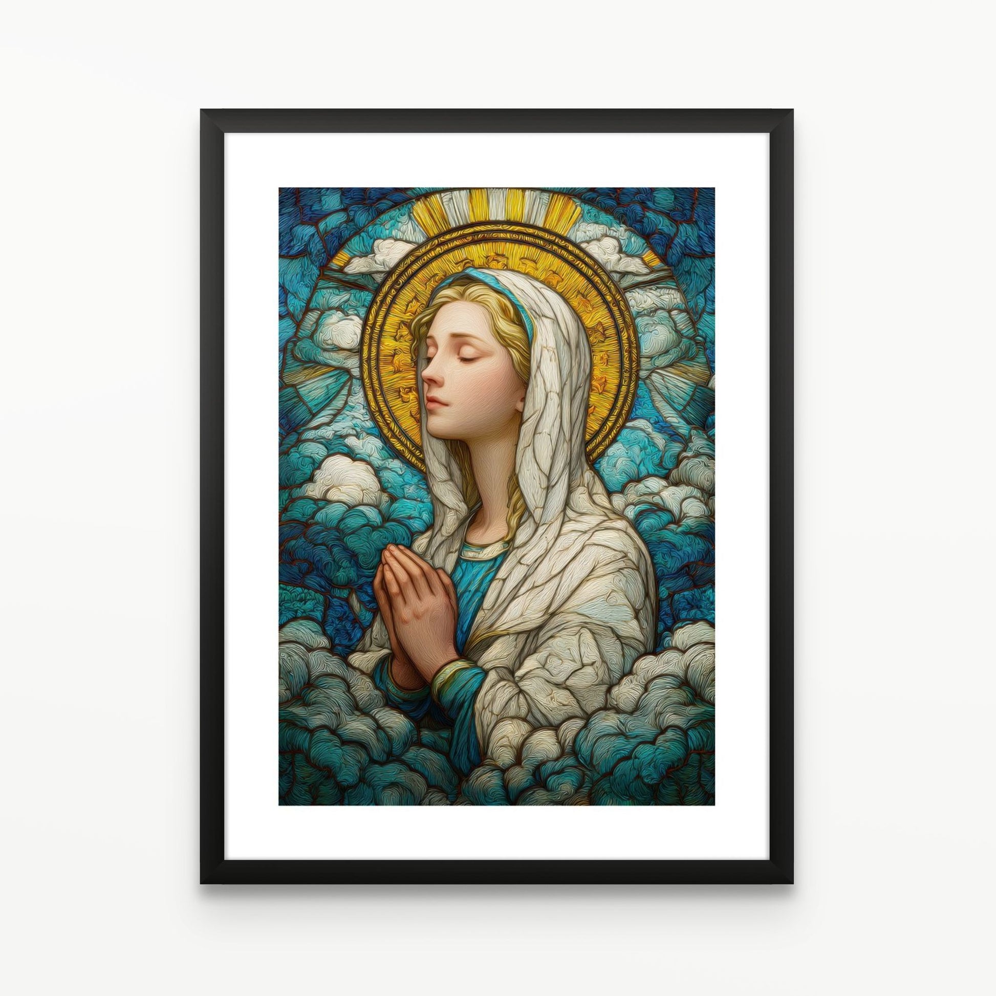 "Queen of Heaven" Christian Wall Art Print| The Saintly