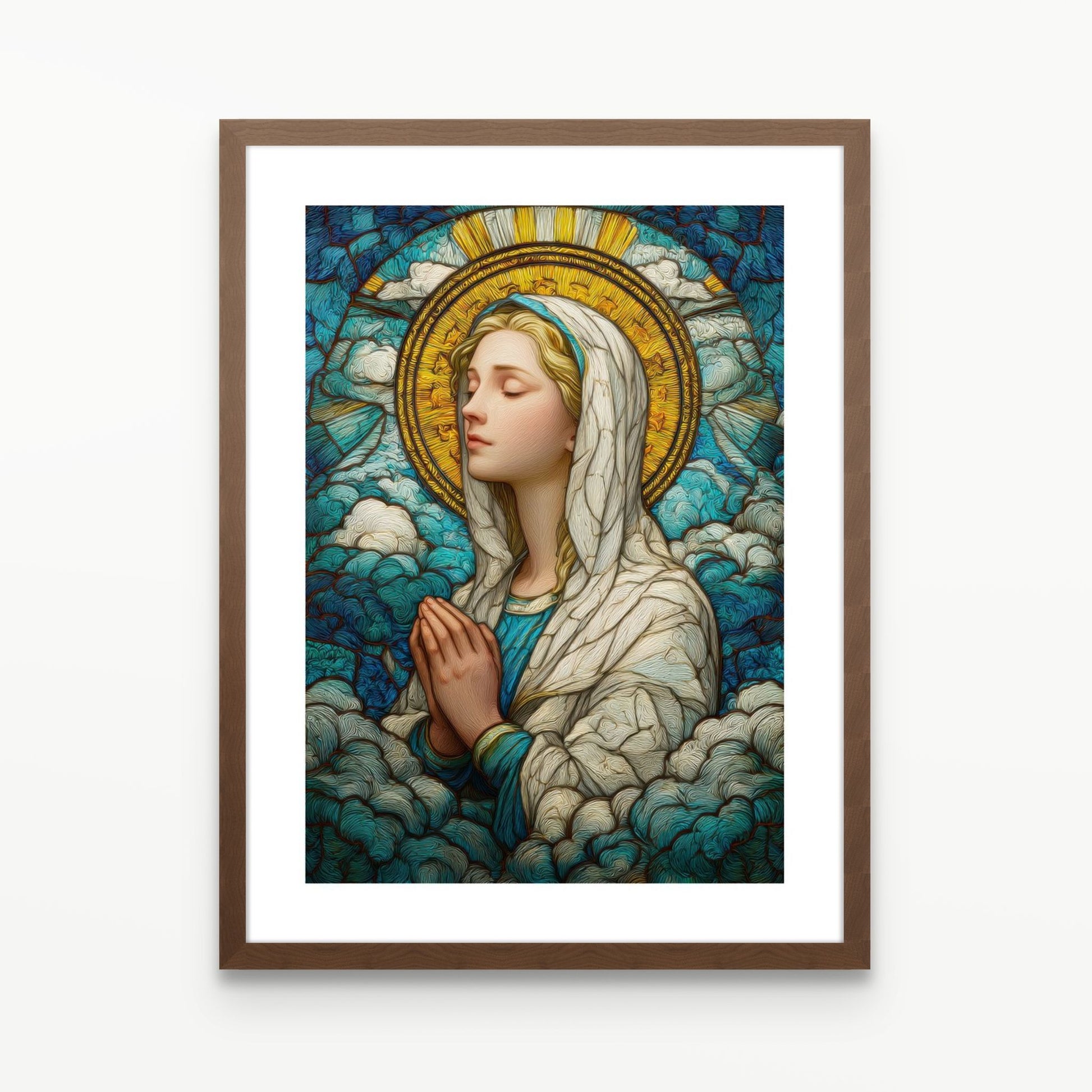 "Queen of Heaven" Christian Wall Art Print| The Saintly