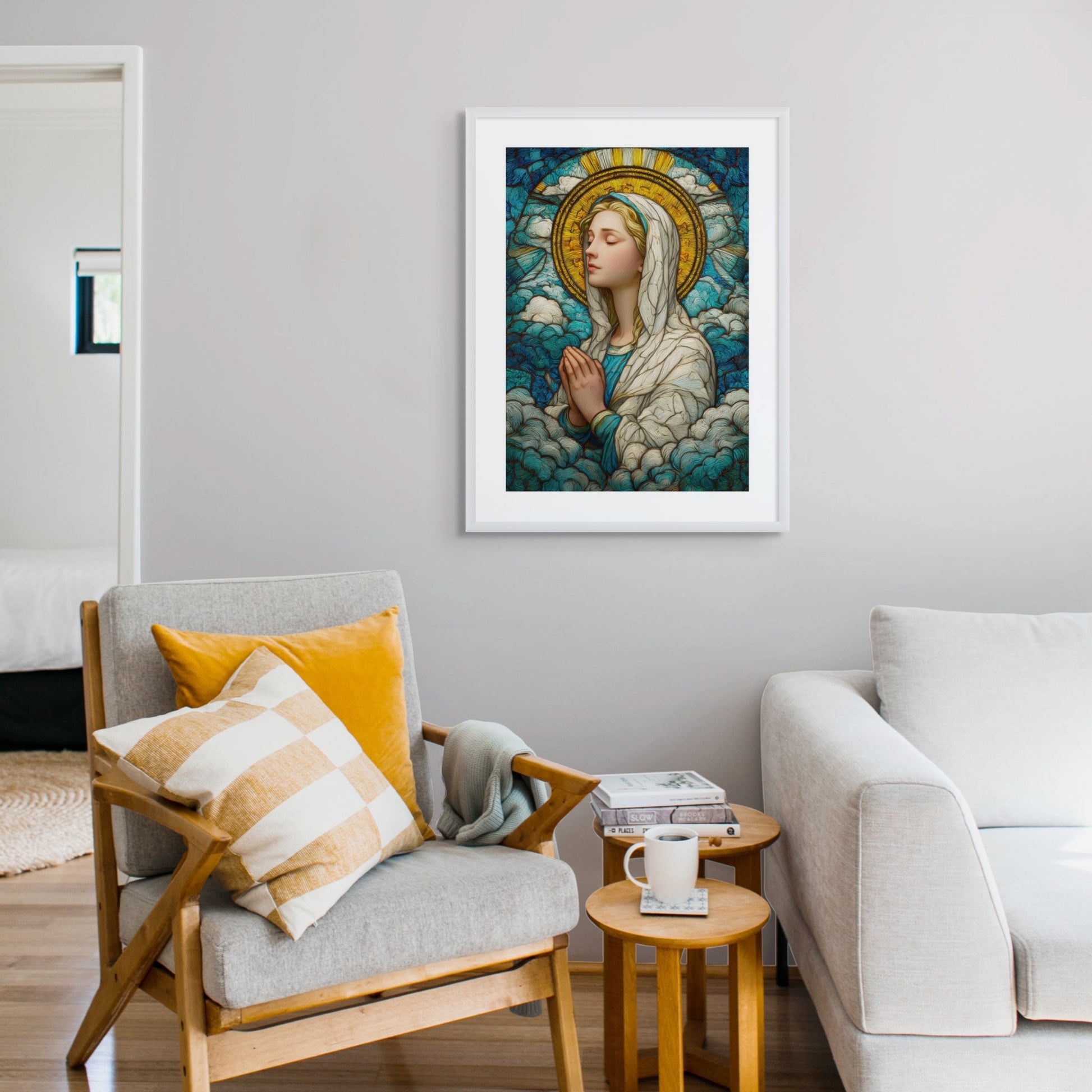 "Queen of Heaven" Christian Wall Art Print| The Saintly