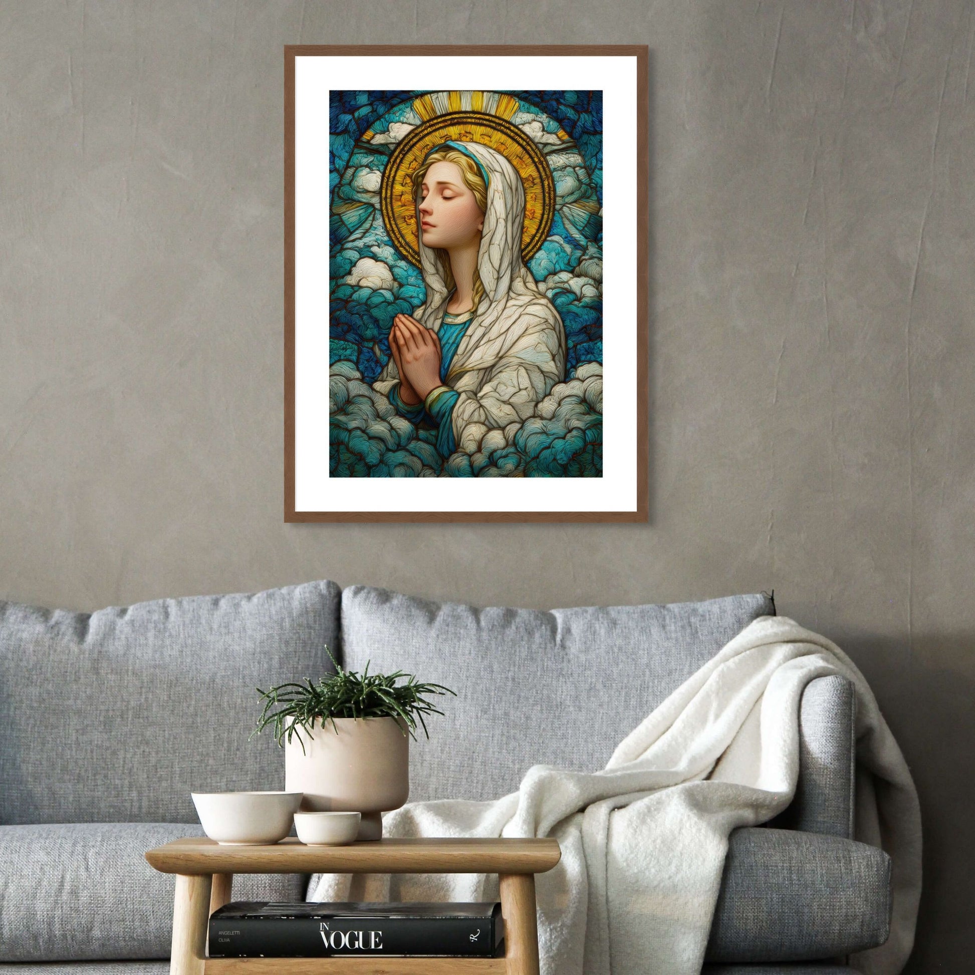 "Queen of Heaven" Christian Wall Art Print| The Saintly