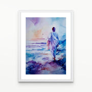 Where Heaven Meets the Sea Christian Wall Art Print| The Saintly